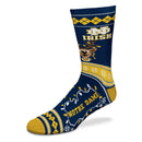 Notre Dame Fighting Irish Sweater Stripe Men's Holiday Socks