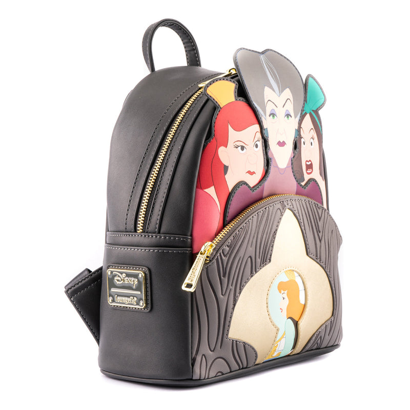 Cinderella Evil Stepmother and Stepsisters Villains Scene Mini Backpack