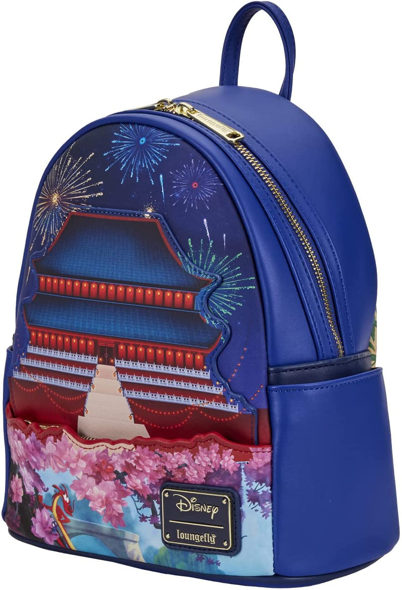 Mulan Castle Light Up Mini Backpack