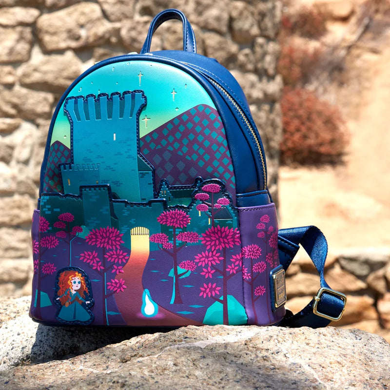 Disney Brave Princess Merida Castle Mini Backpack