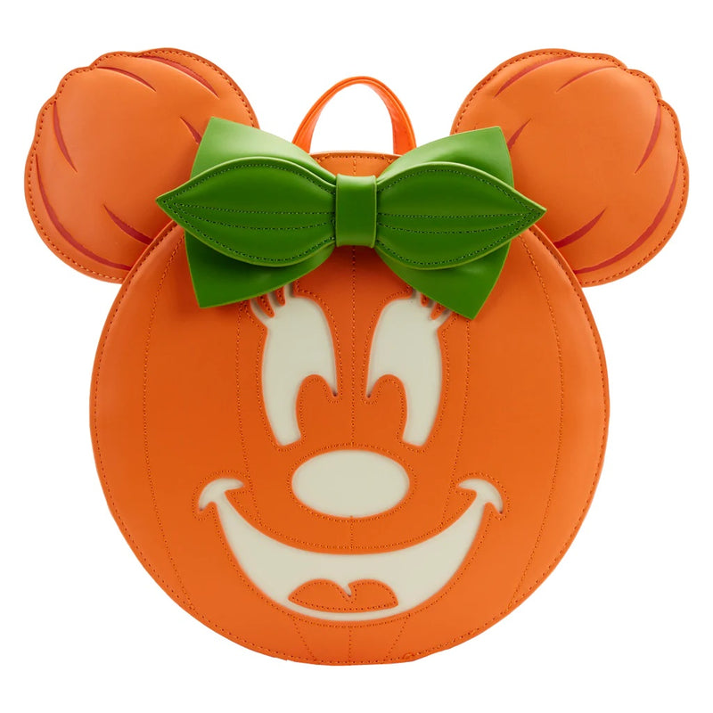 Minnie Mouse Glow in the Dark Pumpkin Mini Backpack