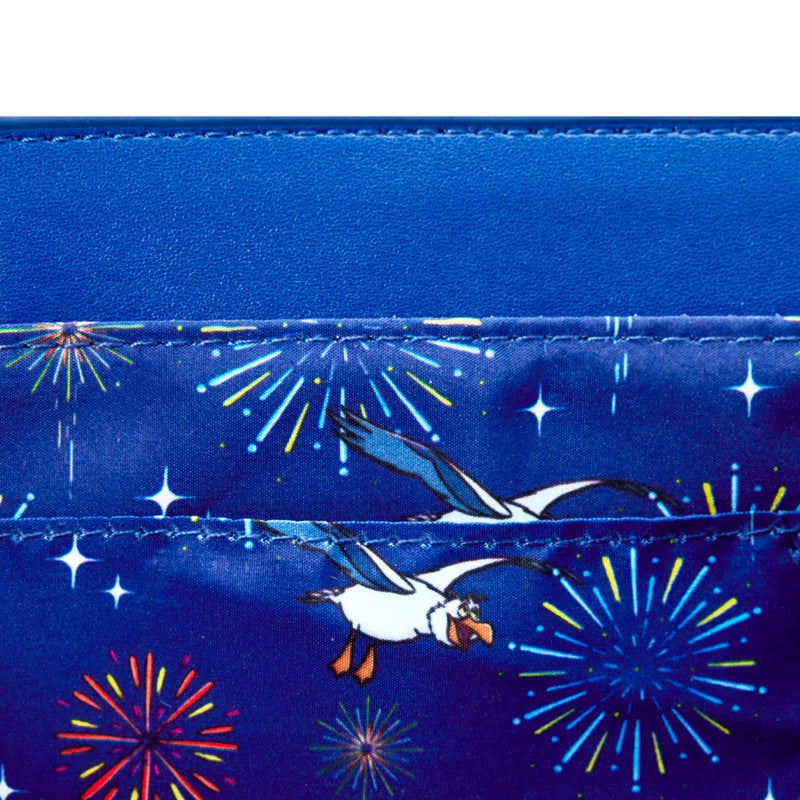 Loungefly The Little Mermaid Ariel Fireworks Glow in the Dark Crossbody Bag