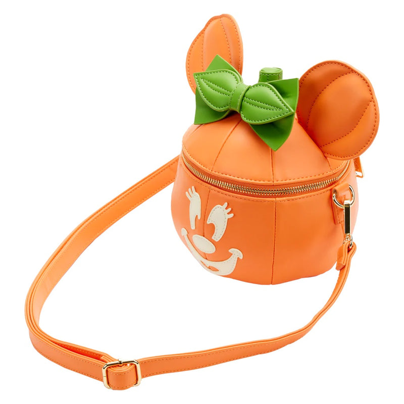 Minnie Mouse Glow in the Dark Pumpkin Crossbody Bag
