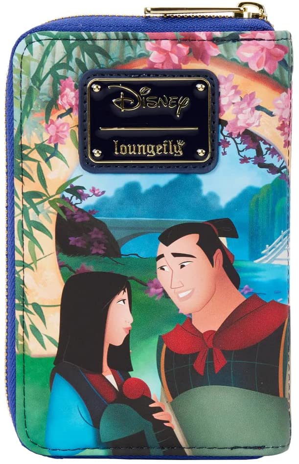 Mulan Castle Zip Around Wallet