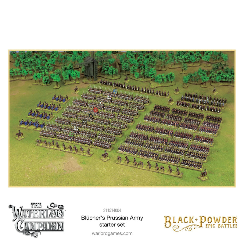 Black Powder Epic Battles - Waterloo: Blucher's Prussian Army Starter Set