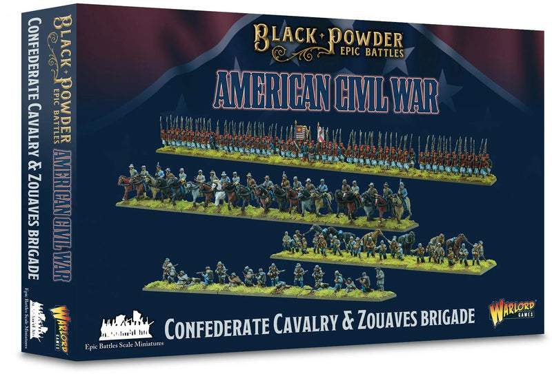 Black Powder Battles - American Civil War Confederate Cavalry & Zouaves Brigade