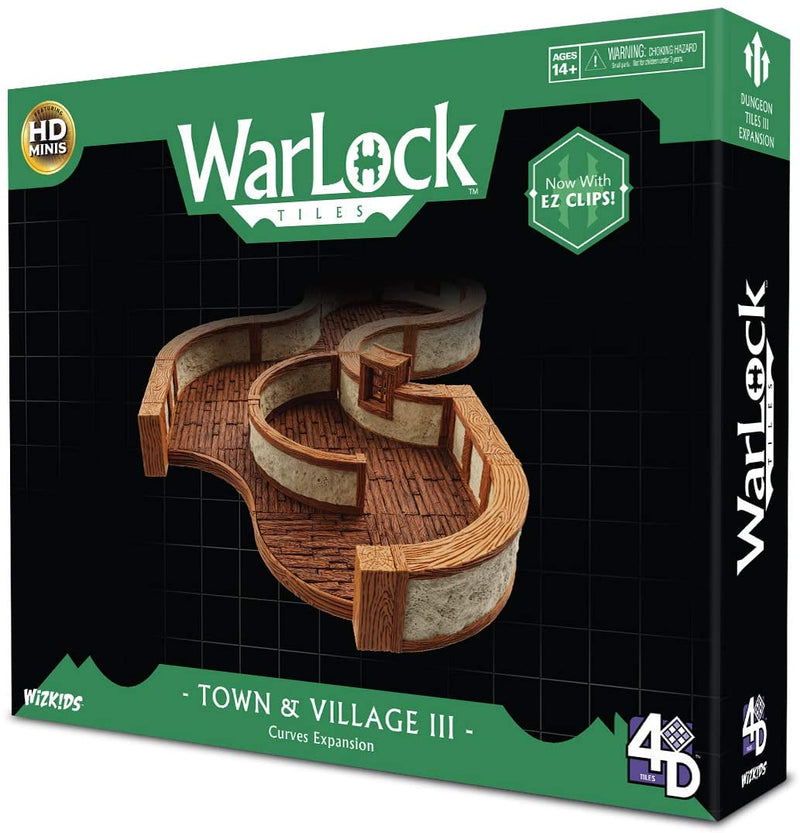 Warlock Tiles: Town & Village III - Curves
