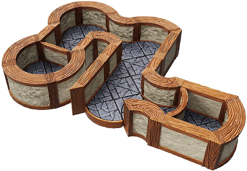 WarLock Tiles: Expansion Pack - 1" Town & Village Angles & Curves