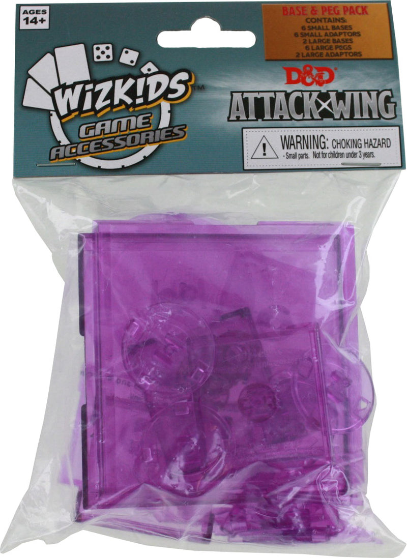 D&D Attack Wing: Base and Peg Set - Purple