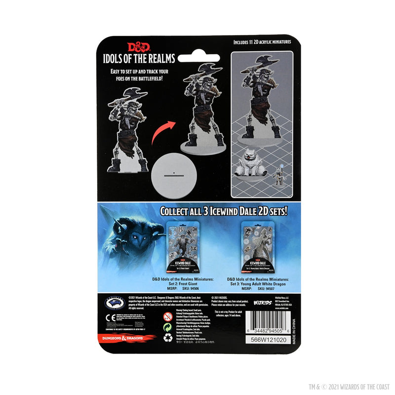 D&D Icewind Dale: Rime of the Frostmaiden Set 1: Frost Giant Skeleton