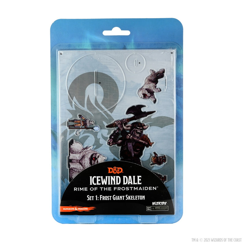 D&D Icewind Dale: Rime of the Frostmaiden Set 1: Frost Giant Skeleton