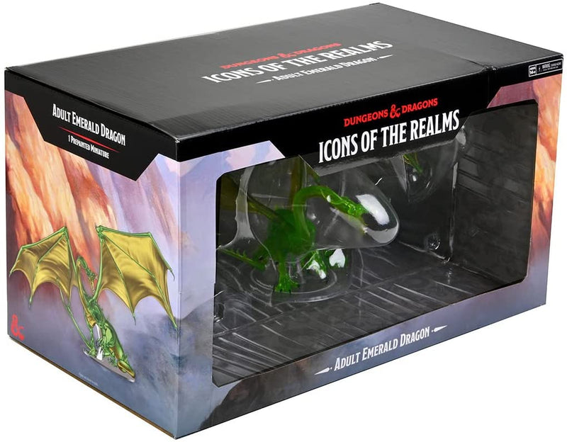 Dungeons & Dragons: Icons of the Realms - Adult Emerald Dragon
