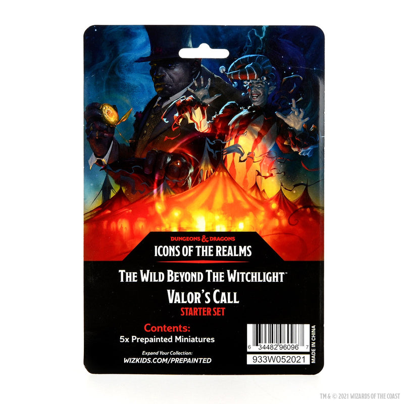D&D Icons of the Realms The Wild Beyond the Witchlight Valor's Call Starter Set
