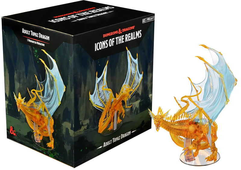 Dungeons & Dragons: Icons of the Realms - Adult Topaz Dragon