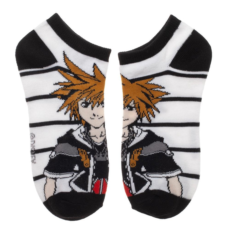 Kingdom Hearts 3 Pack Ankle Socks, 9-11