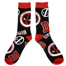 Marvel Deadpool El Guero Taqueria 3 Pair Box Set Socks