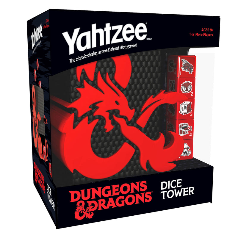 YAHTZEE: Dungeons & Dragons: | Collectible Dice Tower