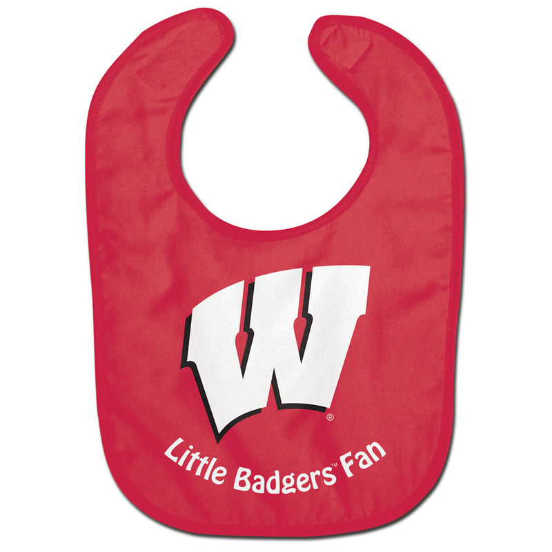 Wisconsin Badgers Little Badgers All Pro Baby Bib