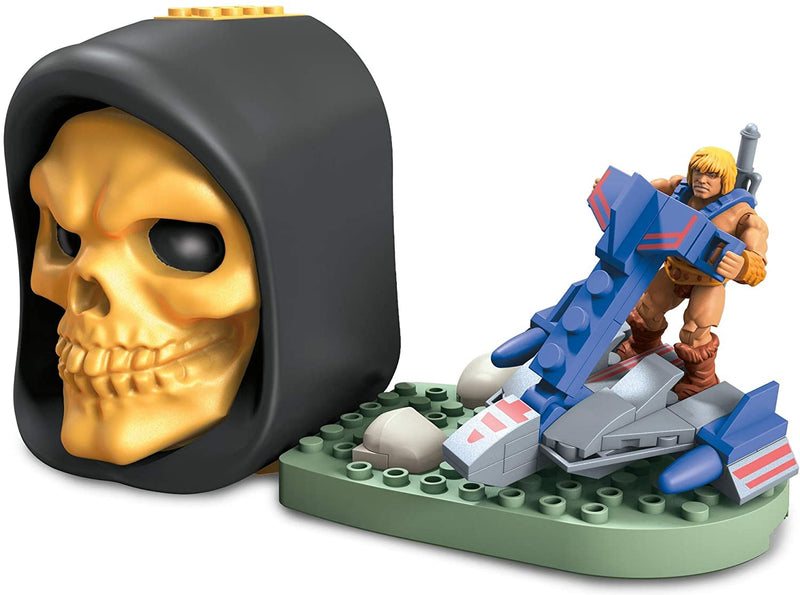 Mega Construx Masters of the Universe Skeletor Skull: He-Man Jet Sled