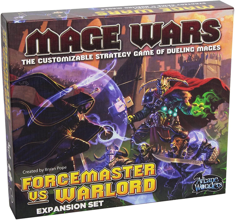 Mage Wars: Forcemaster vs. Warlord