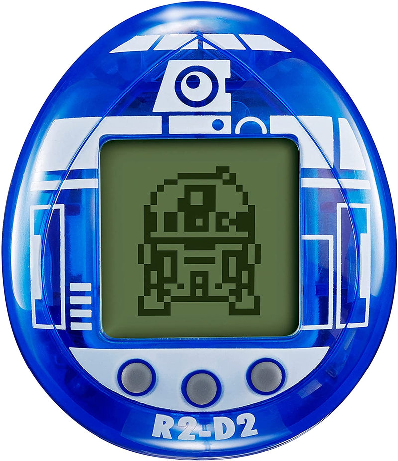 Star Wars Tamagotchi R2-D2 Digital Pet, Hologram Blue