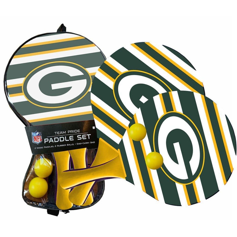 Green Bay Packers - Team Pride Paddle Ball Set