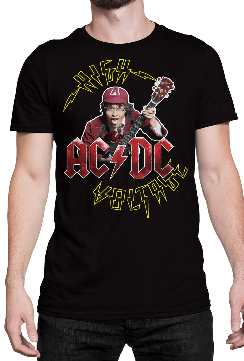 AC/DC Angus Men's Black Tee