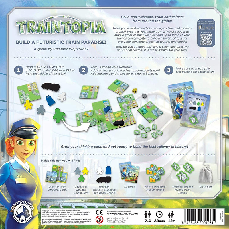 Traintopia Board Game