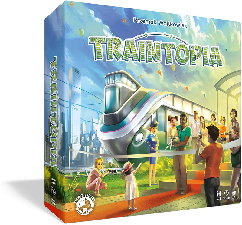 Traintopia Board Game