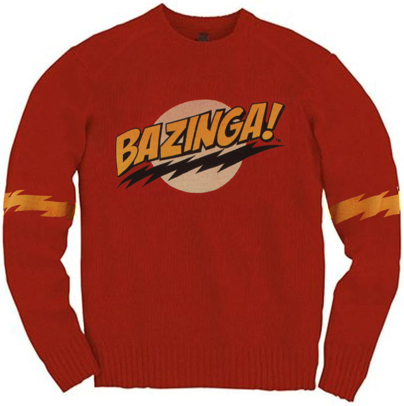 Big Bang Theory Bazinga Knit Sweater