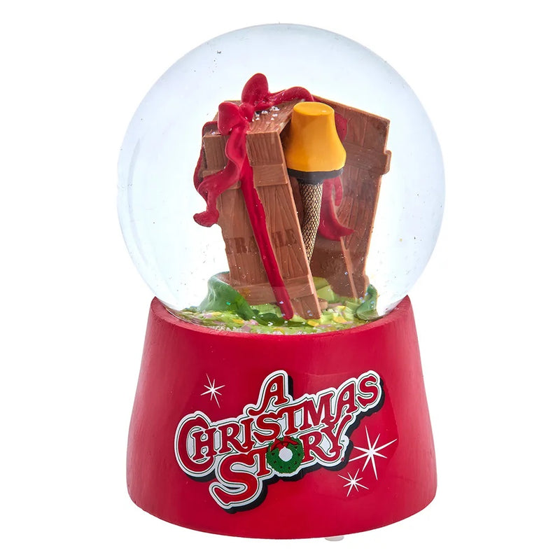 A Christmas Story Musical Leg Lamp Water Globe