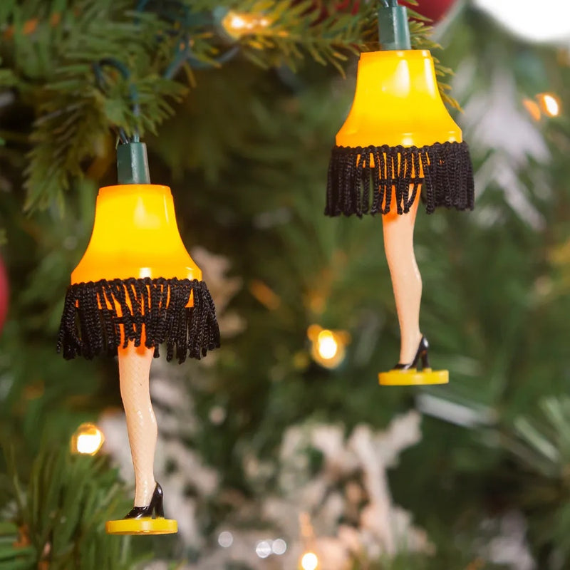 A Christmas Story Leg Lamp Light Set