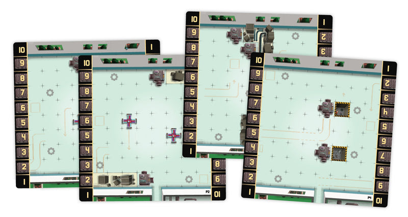 Curious Cargo 4 Double-Sided Player Boards
