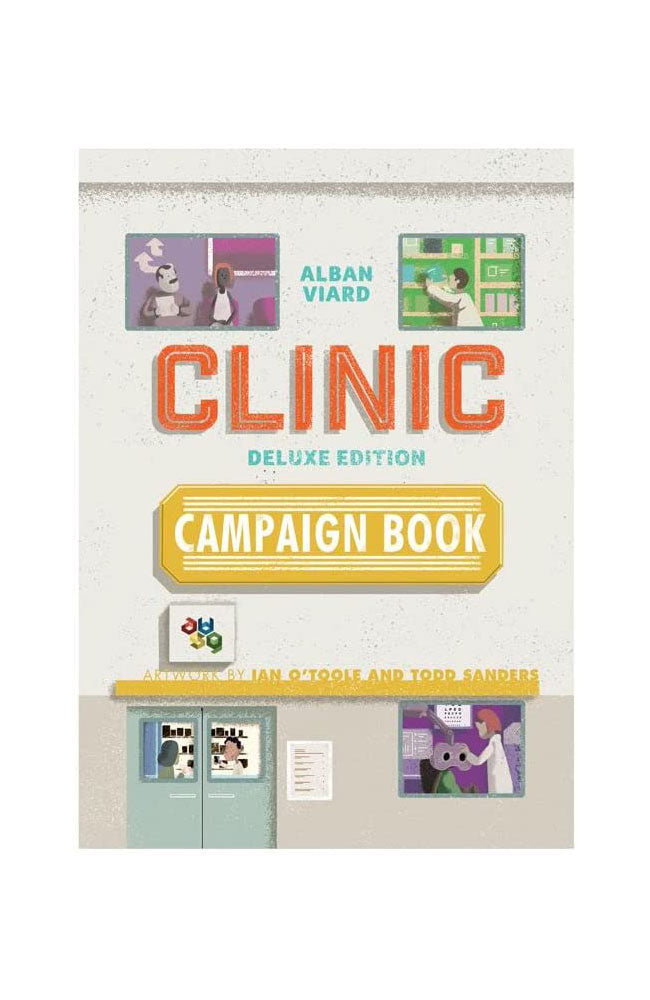 Clinic Strategy Board Game - Deluxe Edition: Campaign Book