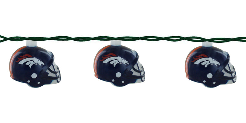 Denver Broncos Helmet Football Lights