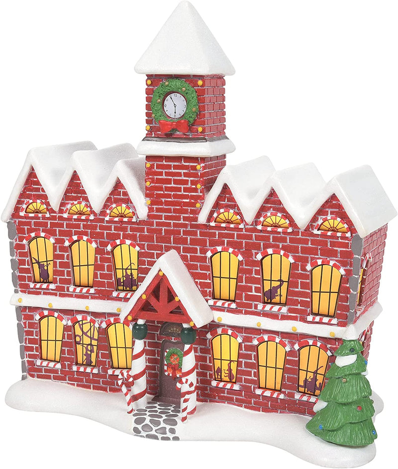 Nightmare Before Christmas Santa's Workshop Village Building