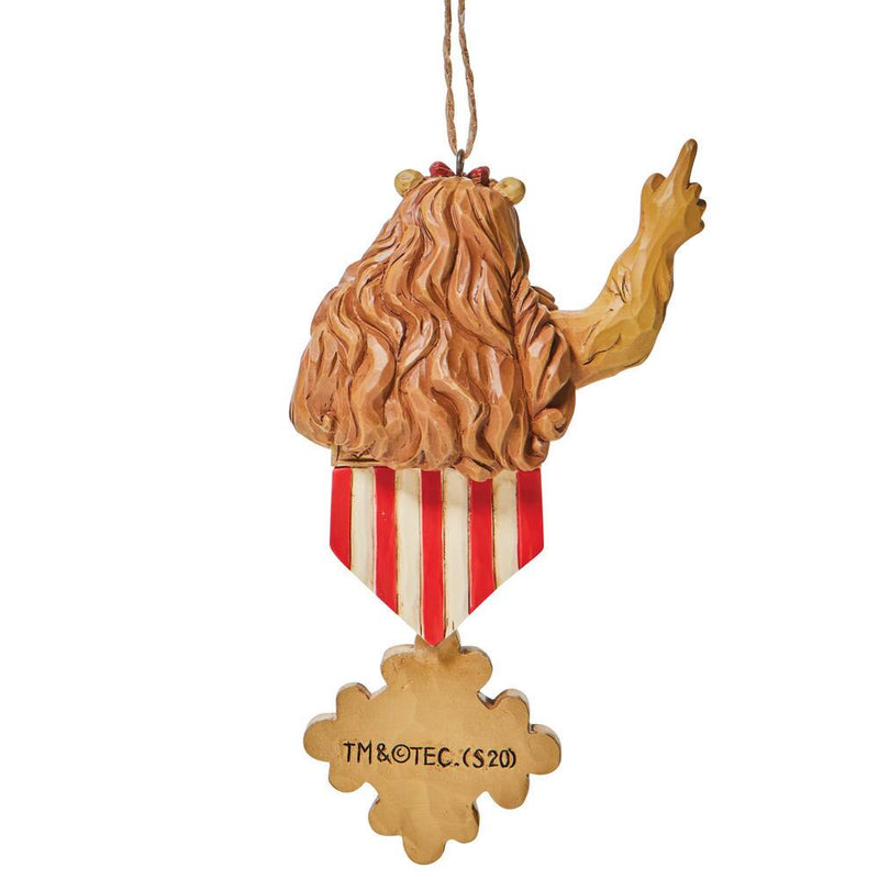 Wizard of Oz Cowardly Lion Courage Ornament