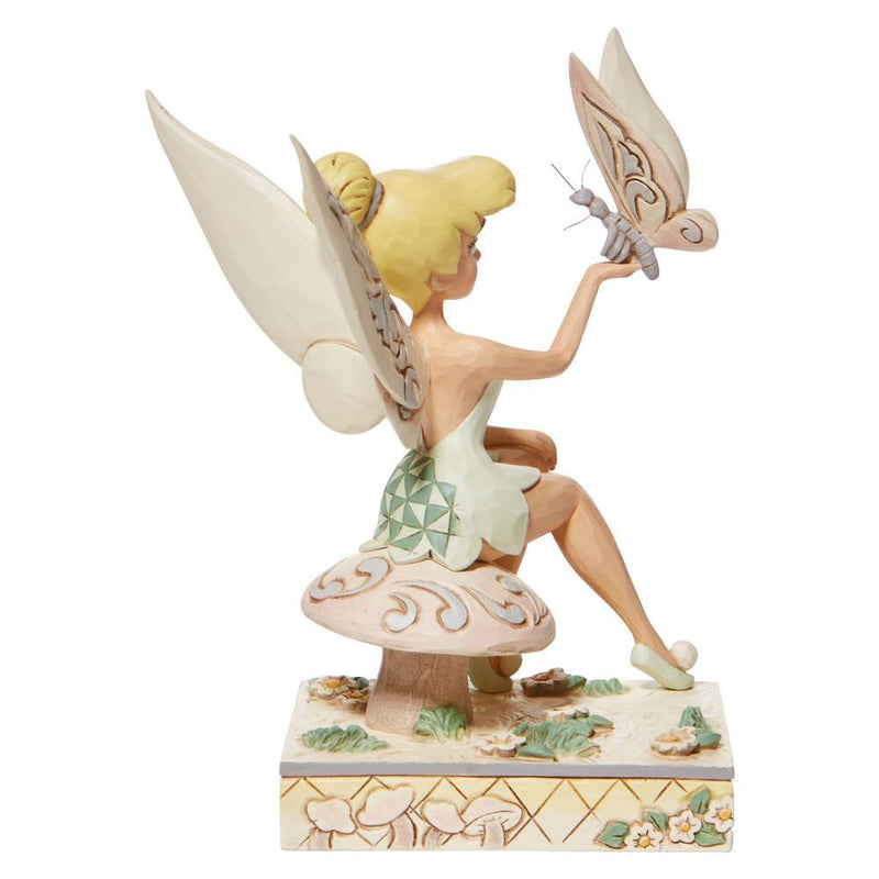 Disney Traditions Tinker Bell White Woodland Passionate Pixie Figurine