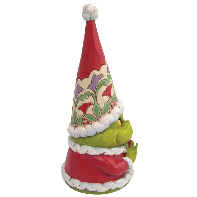 Dr. Seuss The Grinch Gnome with Large Heart Figurine