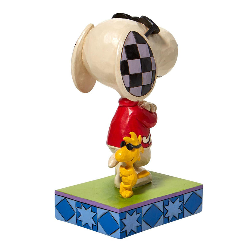Jim Shore Peanuts Snoopy & Woodstock Cool Pals Figurine