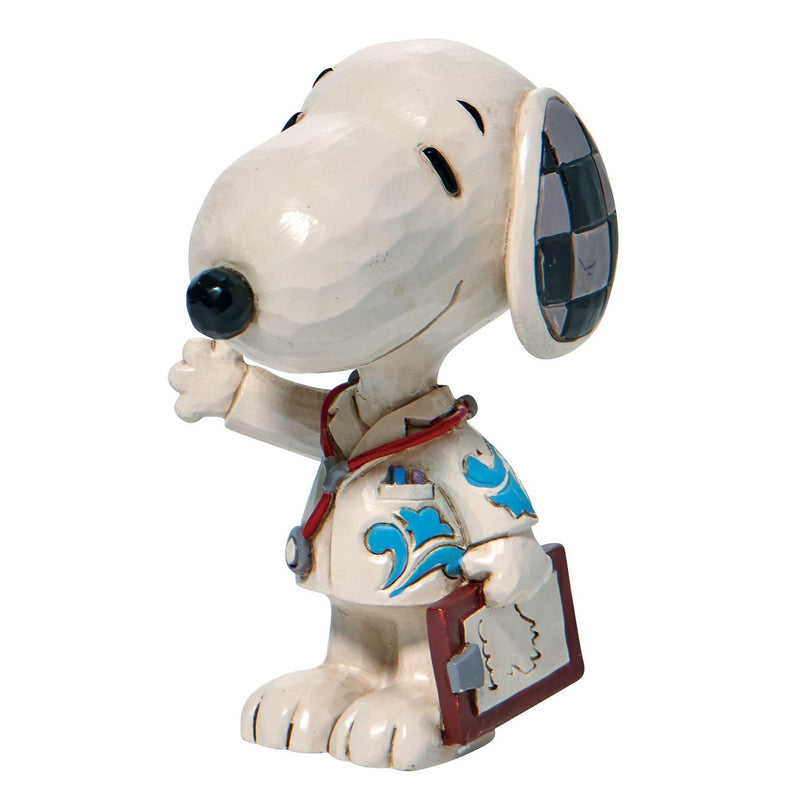 Jim Shore Peanuts Snoopy Medical Professional Mini Figurine