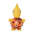 Jim Shore Peanuts Woodstock Pumpkin Mini Figurine