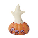 Jim Shore Heartwood Creek Ghost and Pumpkin Mini Figurine