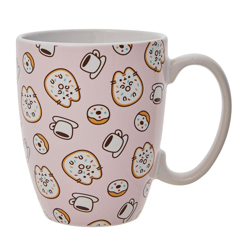 Pusheen Donuts & Coffee Mug, 12oz