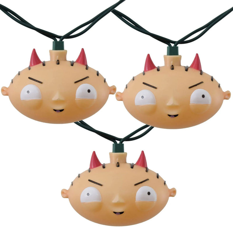Family Guy 10-Light 30-Inch Devil Stewie Head Light Set