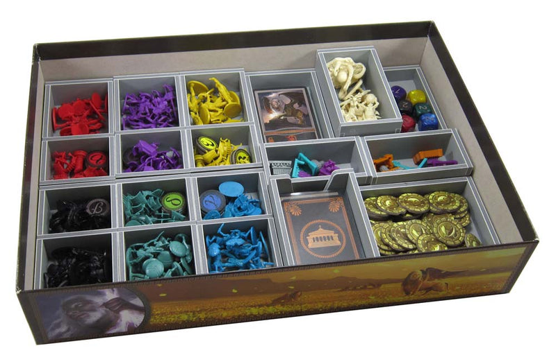 Folded Space: Cyclades & Expansions Board Game Organizer Insert