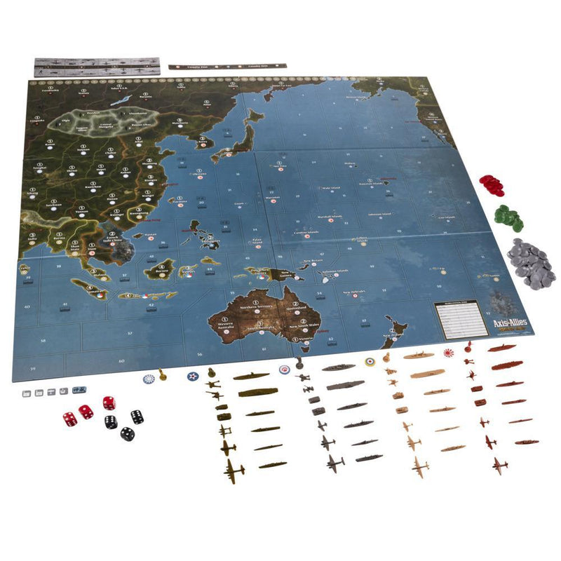 Avalon Hill Axis & Allies Pacific 1940 Second Edition WWII Strategy Board Game