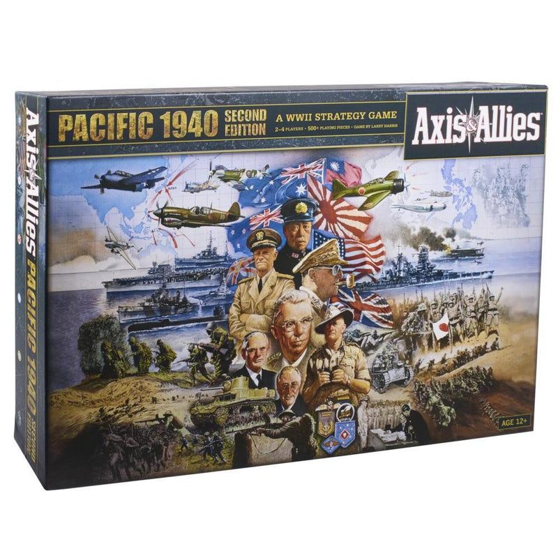 Avalon Hill Axis & Allies Pacific 1940 Second Edition WWII Strategy Board Game
