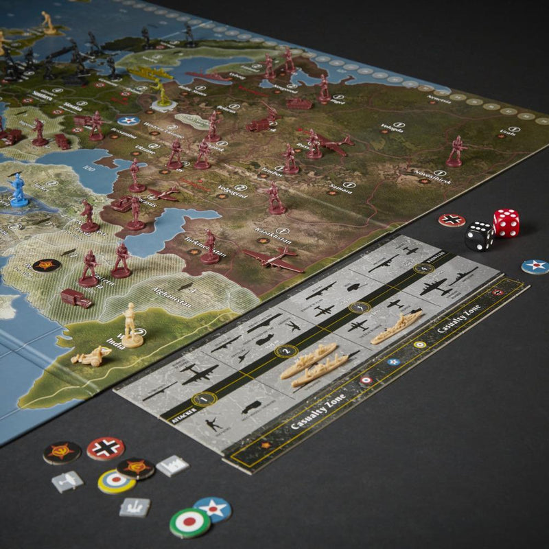 Avalon Hill Axis & Allies Europe 1940 Second Edition WWII Strategy Board Game