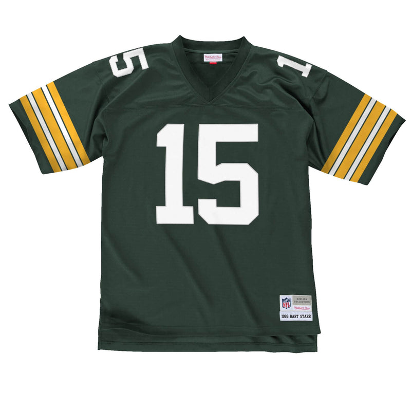 Green Bay Packers Bart Starr 1969 Legacy Jersey, Green